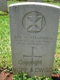 Dar Es Salaam War Cemetery - Chadwick, W E A